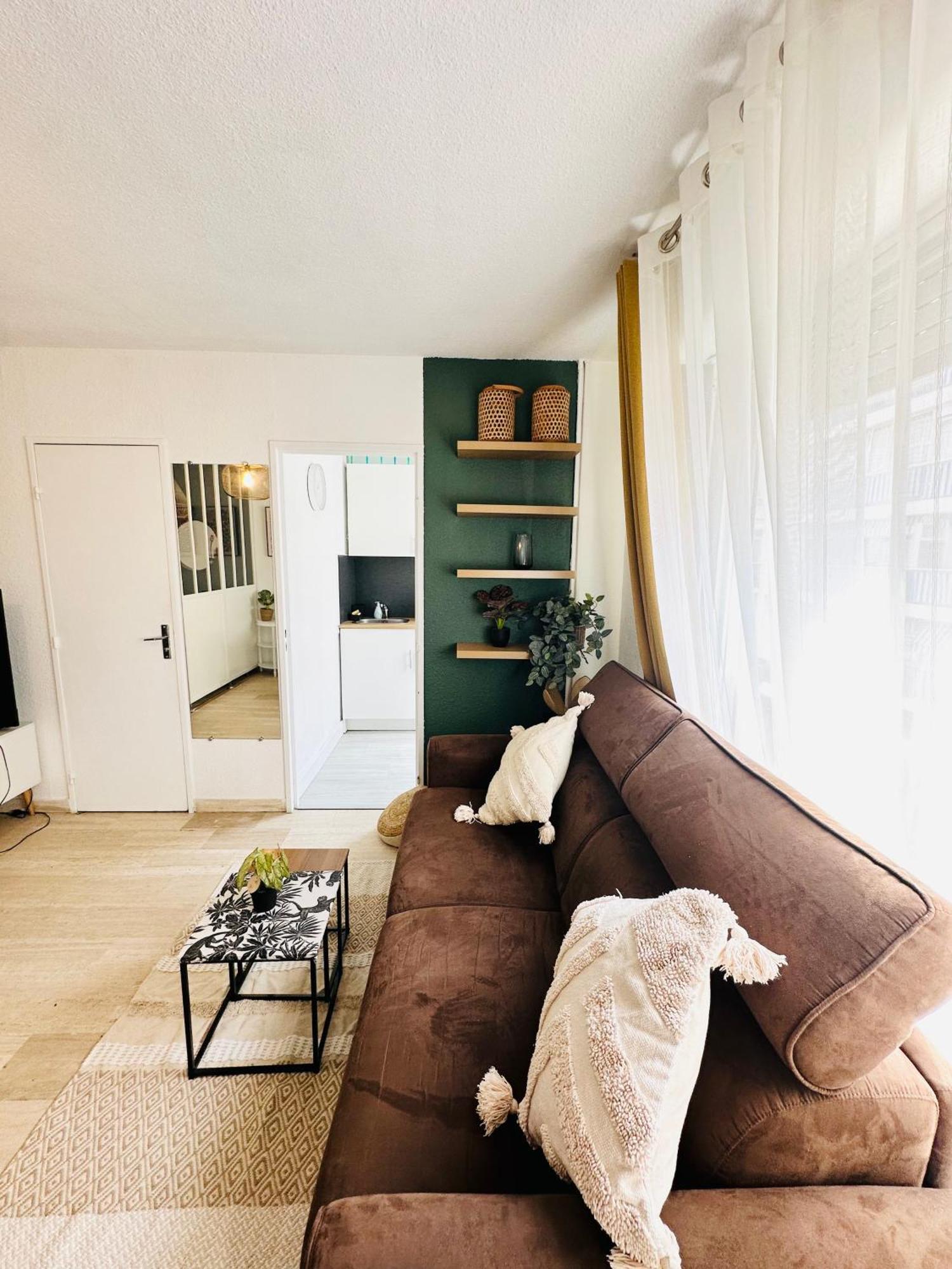 Studio T1- 2 Min Des Plages - Golf-Juan - Clim&Wifi Vallauris Exterior foto